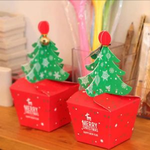 Caja Árbol de Navidad para Galletas Pequeño