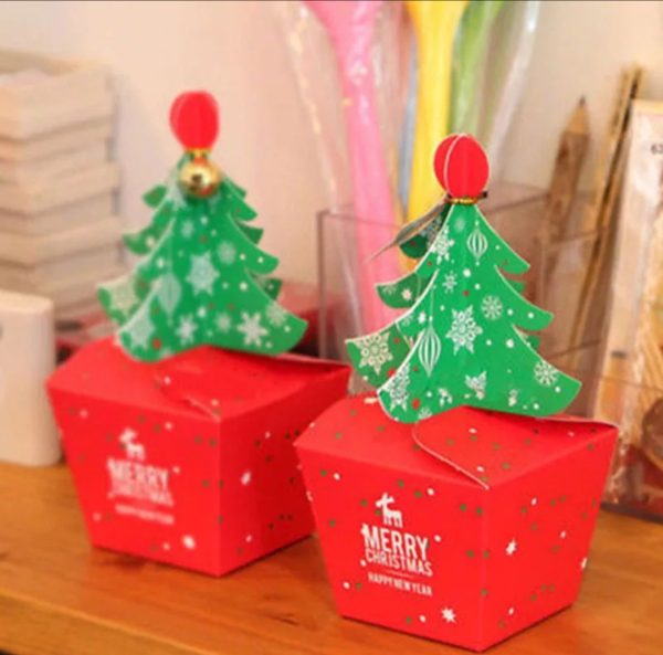Caja Árbol de Navidad para Galletas Pequeño